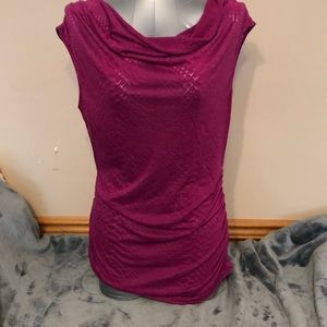 Sleeveless Cowl Neck Top